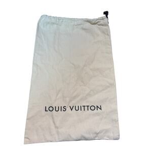 Louis Vuitton drawstring dustbag 15.5 x 10.5